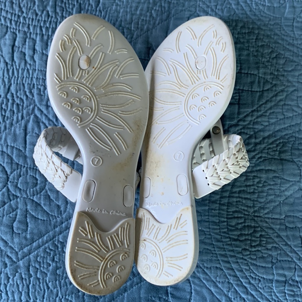 Jack Rogers tinsley jelly t-strap sandals size7 - Picture 5 of 8
